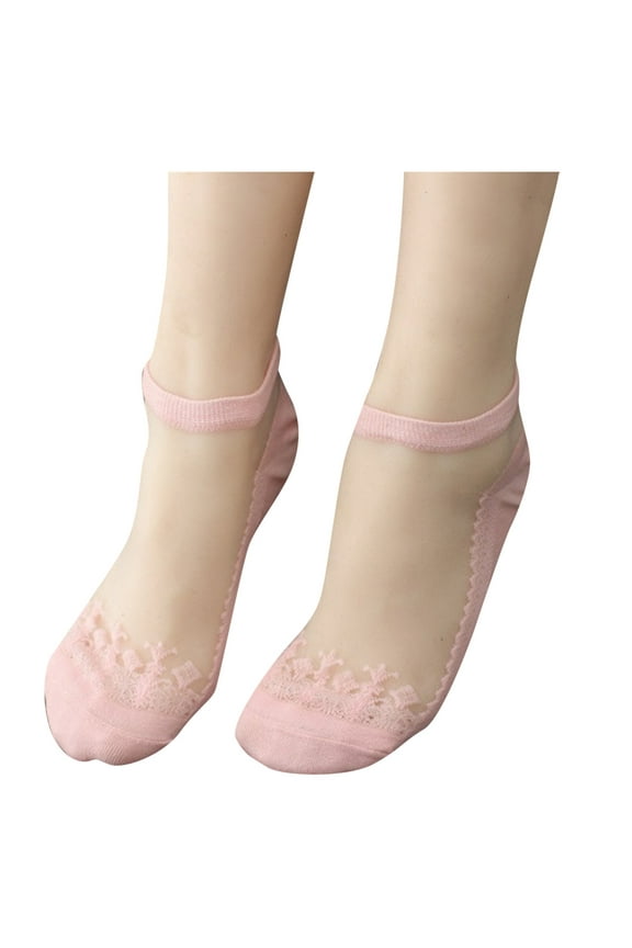 Women Invisible Short Lace Socks Fashion Sexy Breathable Casual Daily Socks