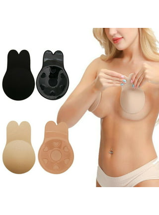 No Bra Solution Push Up Sticky Bra Breast Lift Tape Body Invisible Bra Boob  Tape Instant Breast Lift Women Nipple Cover BLACK 3.8CM&5M 