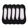thumbnail image 1 of Women Invisible Socks Breathable Summer Ice Silk Ankle Socks Antiskid Silicone Dot Seamless Cuttable Boat Socks for Girls Ladies, 1 of 6