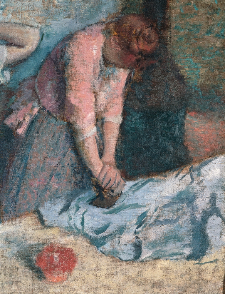 Women Ironing Canvas Art - (24 x 36)