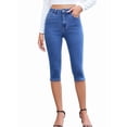 thumbnail image 1 of Women Jeans Trendy High Waisted Slim Fit Stretch Denim Jeans XXL, 1 of 9