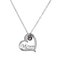 thumbnail image 1 of Women Jewelry Birthday Gift, Mothers Necklace Gifts for Mom from Daughter Son, I Love You Mom Necklace Heart Pendant Rhinestone Jewelry Birthday Mothers Day Gifts for Women, 1 of 8