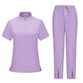 thumbnail image 1 of Women Jogger Sets Clinical Tops Pants High-Quality Scrubs Women Stretch Scrubs Women Sets Clinical Scrubs Set, 1 of 3