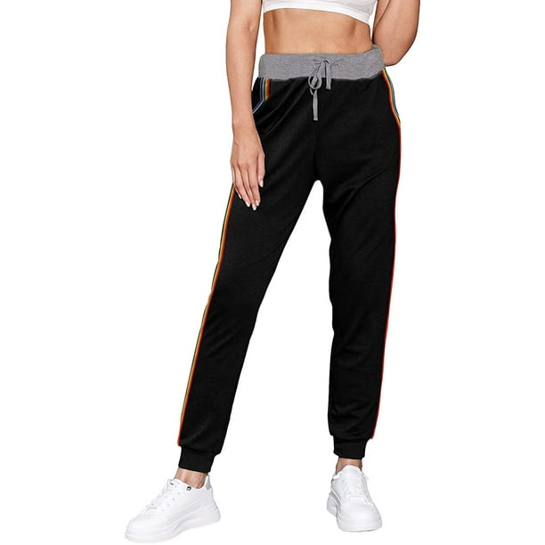 DreamFish Women Joggers Cozy Sweatpants Tapered Active Yoga Lounge