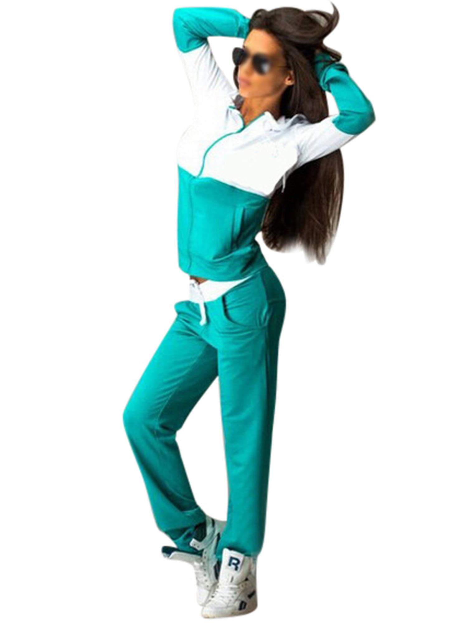 New Plus Size Two Piece woman Tracksuits Set Top and Pants Women Clothes  Casual 2pcs Outfit Sports Suit jogging suits Sweatsuits Jumpsuits