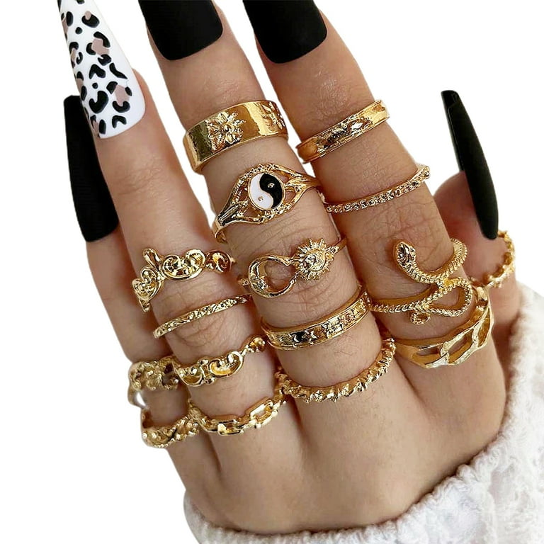 Knuckle to knuckle rings on sale
