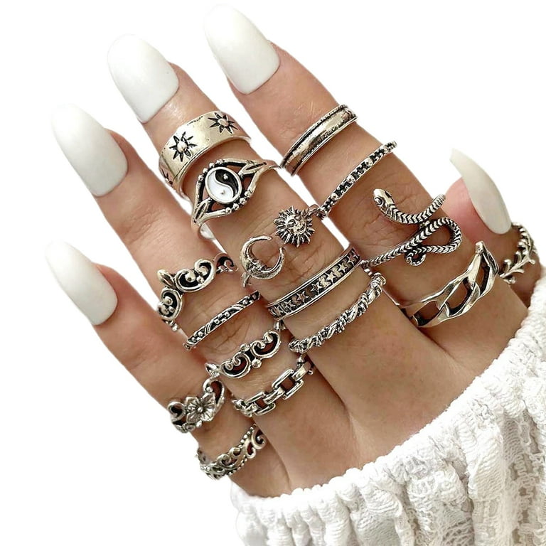 Black on sale knuckle ring