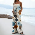 thumbnail image 1 of Women Jumpsuit Jumpsuits for Women Summer Women's Overalls Women Jumpsuits Casual Sleeveless Jumpsuits for Women Women Fashion Casual Loose Printed Pockets Sleeveless Back Strap Jumpsuit, 1 of 6