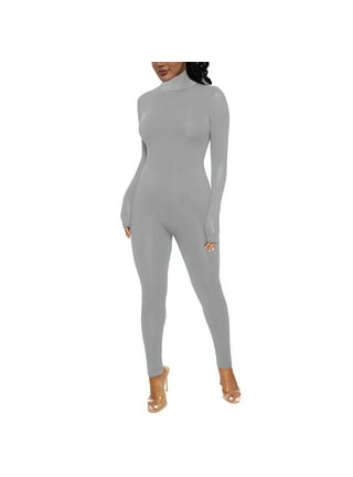 Fesfesfes Women Plus Size Bodysuit Body Shaper Bodysuit Tummy