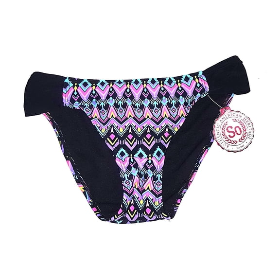 Women Juniors SO Geometric Bikini Bottom