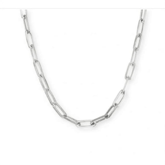 Women Kaelin – 18k Gold Plated Dainty Paperclip Chain Necklace | 2mm 16 Inch Dainty Paperclip Kaelin Necklace | Best Idea Gift for Your Family.