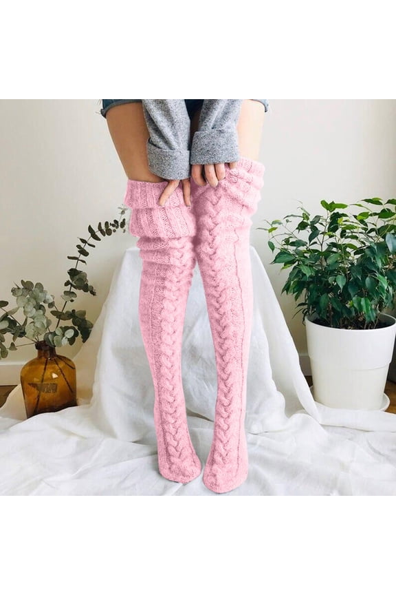 Women Knit Leg Stocking Thigh Long Warmers Knee Boot Socks Over Extra Socks Sheer Knee High Stockings with Bow Pantyhose Garter Nylon Stockings for Women Net Tights for Women Tops and Tights