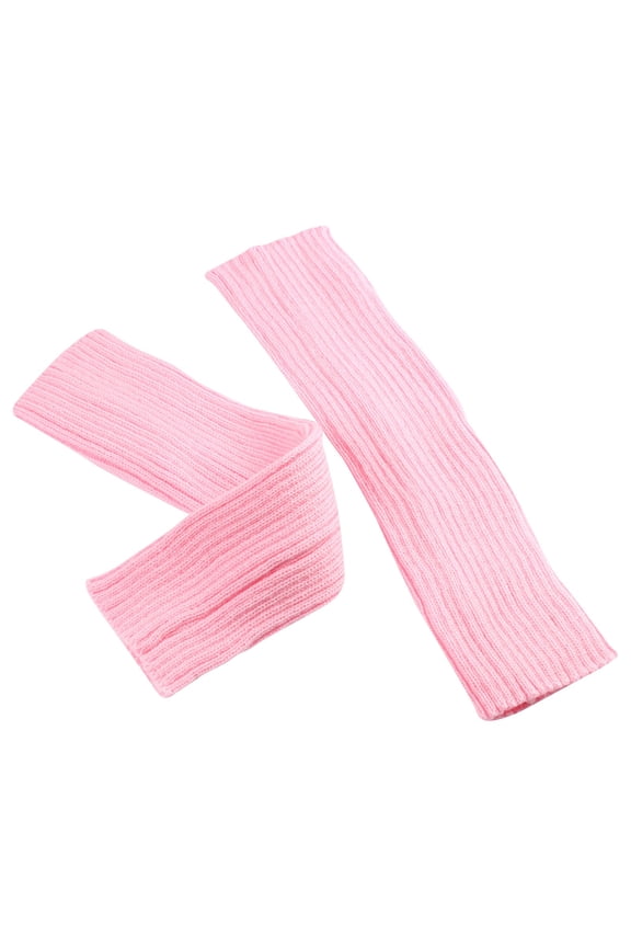Women Knitted Leg Warmers Neon Party Dance Sports Fitness Accessory