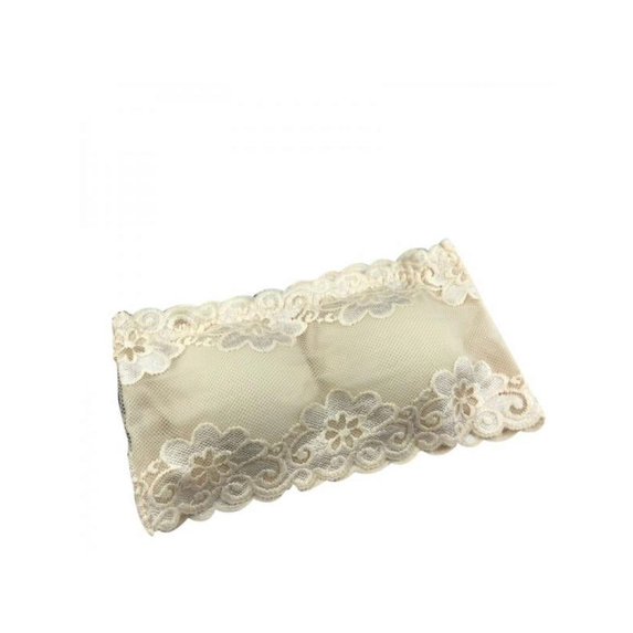 Women Lace Bandeau Padded Bra Strapless Boob Tube Comfort Tops Bralette Bras