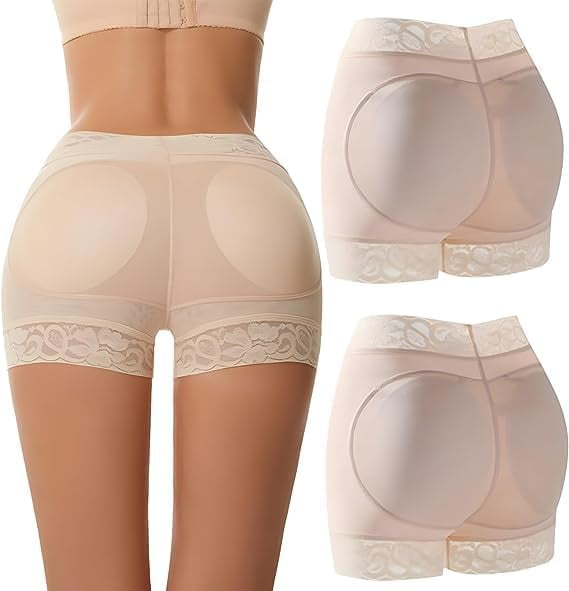 Shapewear Mujer Boxer Para Mujer DITZN 2pcs Classic Daily Wear