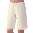 thumbnail image 1 of Women Lace Edge Pettipants Snip-it Culottes Slips Bloomers Lingerie Pajamas Short Pants, 1 of 3
