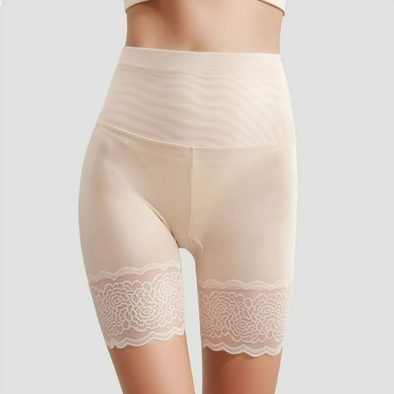 Women Lace Shapewear High Waist Lift Shapewear Thigh Chafing Undies for Women Womens Underwear Seamless Bikini with Lace Goofy Goober Underwear Mint Panties Bikini Underwear Women Womens Bikini Lot