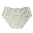 thumbnail image 1 of Women Lace Underwear Seamless Low Waist Briefs Soft Stretchy No Show Bikini Panties Female Invisible Slip Underpants, 1 of 8