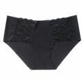 thumbnail image 1 of Women Lace Underwear Seamless Low Waist Briefs Soft Stretchy No Show Bikini Panties Female Invisible Slip Underpants, 1 of 8