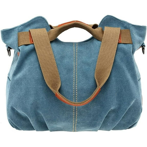 Women Ladies Bags Vintage Hobo Canvas Daily Purse Shoulder Tote Shopper Handbag