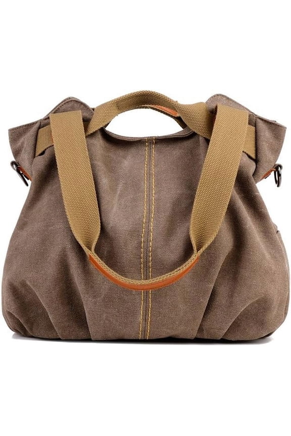 Women Ladies Bags Vintage Hobo Canvas Daily Purse Shoulder Tote Shopper Handbag