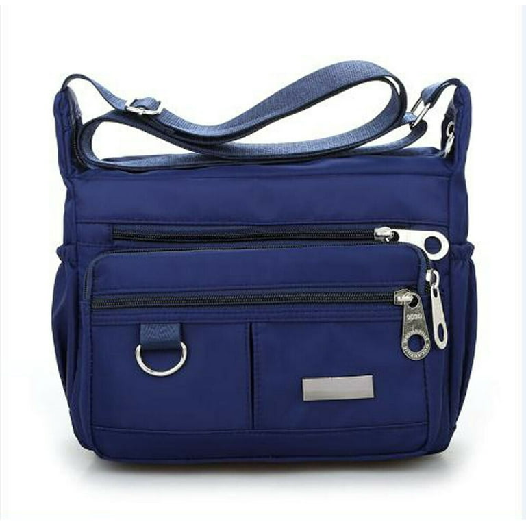 Women's Lightweight Nylon Crossbody Purse, Large Waterproof