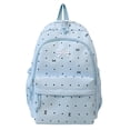 thumbnail image 1 of Women Laptop Backpacks Large Capacity Aesthetic Backpack with Pendant Casual Travel Daypack for Travel Outings Picnics Recreational Activities (Blue), 1 of 10