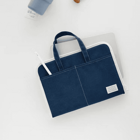 Women Laptop Sleeve Handbag 11 12 13 Inch for Macbook Air 13.3 for ipad 10.2 10.5 Pro 11 12.9 Air4 10.9 Mini 456 Asus Notebook Bag (Blue,13 13.3 14 inch)