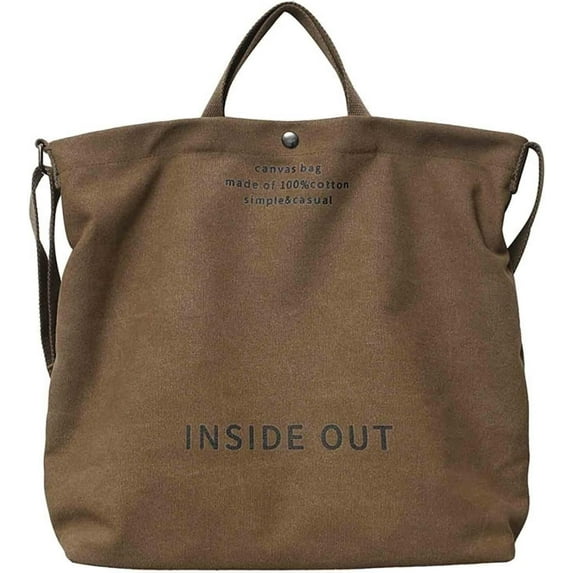 Women Large Canvas Tote Handbags Casual Shoulder Work Bag Crossbody Top Handle Vintage Grunge Hobo Bag