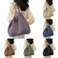 thumbnail image 1 of Women Large Straw Beach Bag Handmade Woven Shoulder Bags Hobo Tote Handbag Purse for Summer, 1 of 4