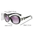 thumbnail image 1 of Women Large Sunglasses Glasses Oversized Classic Trend Ladies Sunglasses Large Frame, 1 of 3