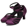 thumbnail image 1 of Women Latin Dance Shoes For Girls Ladies Indoor Ballroom Tango Dancing Shoes 10/8.5/7.5/6/5CM Heels, 1 of 7