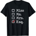 thumbnail image 1 of Women Lawyer Attorney Law School Graduation Gift - Lawyer T-Shirt, 1 of 3