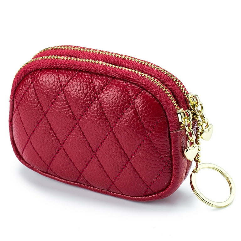 Womens leather coin sale purse