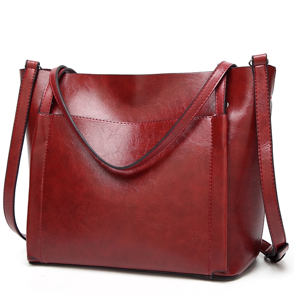 Women Leather Handbag Shoulder Crossbody Bag Tote Satchel Handbag for Christmas Gifts
