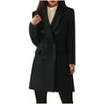 thumbnail image 1 of Women Leather Jacket,Fashion Sexy Long Leather Coat,Moto Biker Long Leather,Winter Faux Leather Windbreaker Coat S-5XL, 1 of 4
