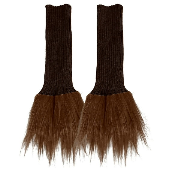 Women Leg Warmer Girls Trim Knitted Leg Cover Lolita Winter Warm Long Socks Furry Boot Dog Leg Warmers for Small Dogs Wolf Leg Warmers Leg Warmers Women Toddler Leg Warmers 4t Leg Warmers