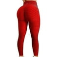 thumbnail image 1 of Women Leggings Anti-Cellulite High Waist Push Up Yoga Pants TikTok Butt Lift Size M, 1 of 2