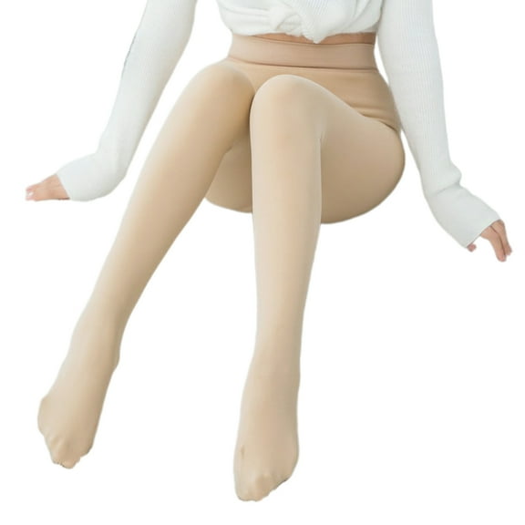 Women Leggings Winter Thick Warm Fleece Lined Thermal Stretchy Leggings Pants, High Full Length Thermal Leggings