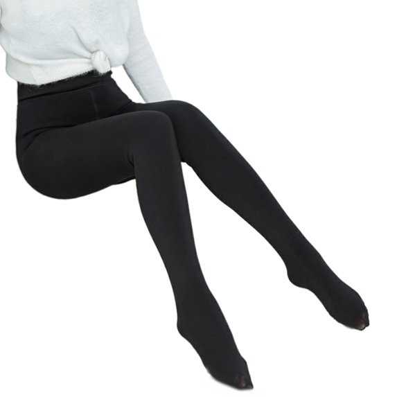 Women Leggings Winter Thick Warm Fleece Lined Thermal Stretchy Leggings Pants, High Full Length Thermal Leggings