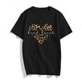 thumbnail image 1 of Women Leopard Graphic Tees Cute Tops, 1 of 4