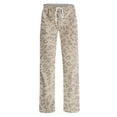 thumbnail image 1 of Women Leopard Print Pajama Pants Elastic Waist Lounge Pants Comfy Lightweight Soft Sleepwear Drawstring Casual, 1 of 5