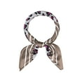 thumbnail image 1 of INSPIRE CHIC Women Leopard Print Square Scarf 35" Large Satin Silky Head Wrap Neck Scarves Bandanas Grey 90x90cm/35.4x35.4inchs, 1 of 6