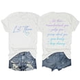 thumbnail image 1 of Women Let Them Letter Print Round Neck Short Sleeve T Shirt Top Tech Stretch Ladies Workout Tech T Shirt Spandex Long Sleeve Shirt Women Short Sleeve Running Shirts Women Womens Long Sleeve Tee, 1 of 2