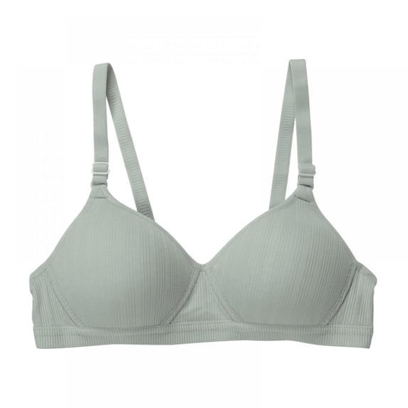 Women Lightly Lined Bra,One-piece Seamless Bralette Wireless Push Up T-Shirt Bras
