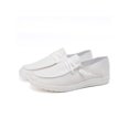 thumbnail image 1 of Women Lightweight Boat Shoes Casual Loafers Slip On Deck Breathable Canvas Sneakers, 1 of 6