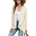 thumbnail image 1 of Women Cardigan Long Sleeve Button Down V Neck Casual Knit Sweater Open Front Cardigan XXL, 1 of 9