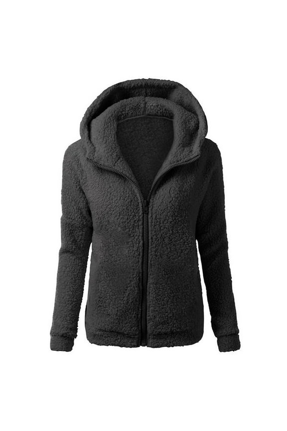 Women Lightweight Hooded Sweatershirt Coat Winter Warm -' Wool Zipper Coat Coat Outwear Walking Jacket of Texas Jacket Women Hooded Jacket Tailo Fit Mauve Jacket Thick Warm Stylish Jackets for Women