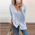 thumbnail image 1 of Women Lightweight Summer Cardigans Open Front Casual Solid Color Long Sleeve Knit Sweater Cover Up with Pockets, 1 of 5