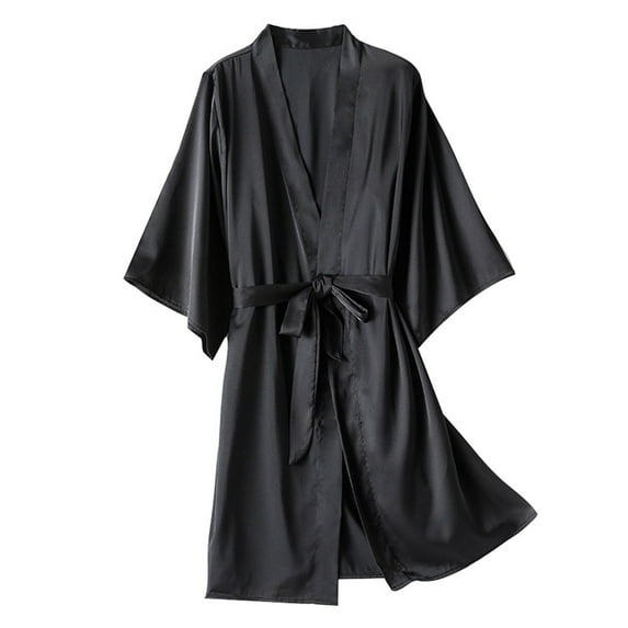 Women Lingerie Satin Silk Pajamas Women Nightdress Lingerie Robes Underwear Sleepwear